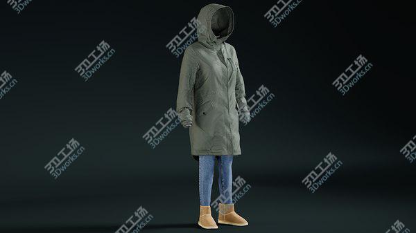 images/goods_img/20210312/3D Women's Jeans Pullover Down Coat Ugg 1 model/2.jpg